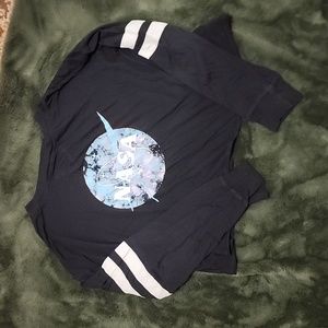 Fifth sun cropped nasa long sleeve